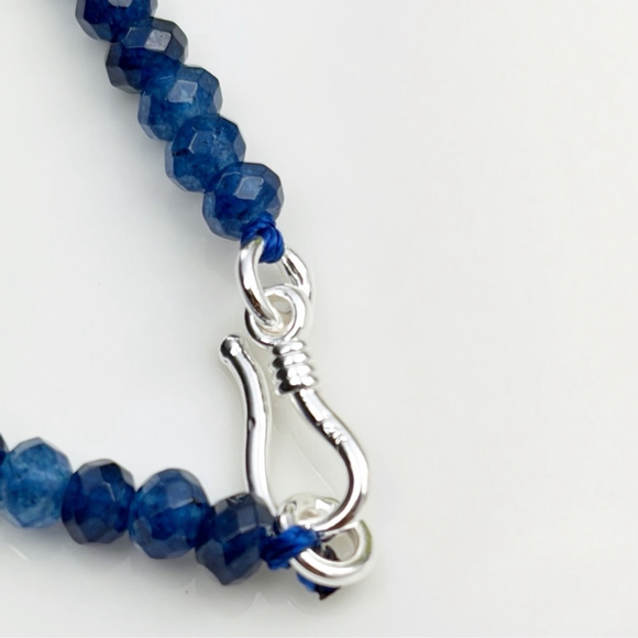 Large Solid Sterling Silver 925 Rainbow Moonstone Pendant Necklace Boho New - Picture 8 of 10